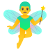 🧚‍♂️ man fairy display on Google